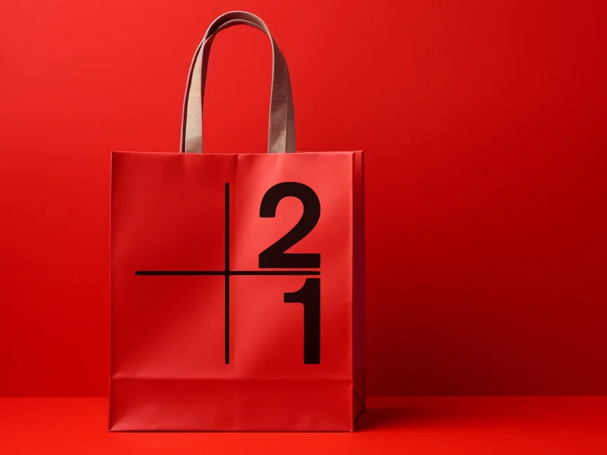 2+1 Letter Logo