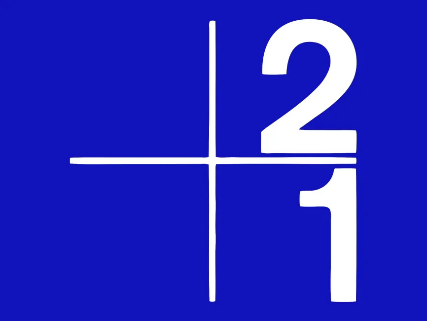 2+1 Letter Logo