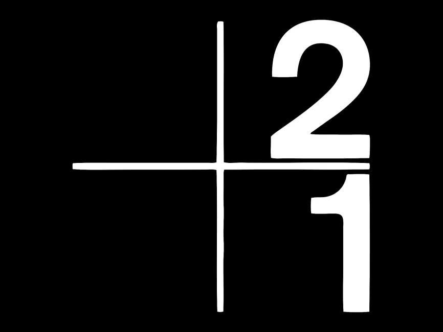 2+1 Letter Logo