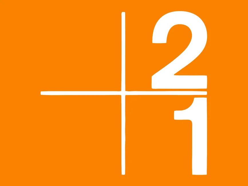 2+1 Letter Logo