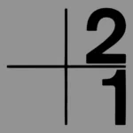 2+1 Letter Logo