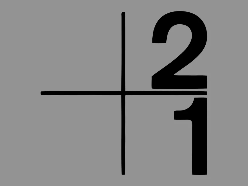 2+1 Letter Logo