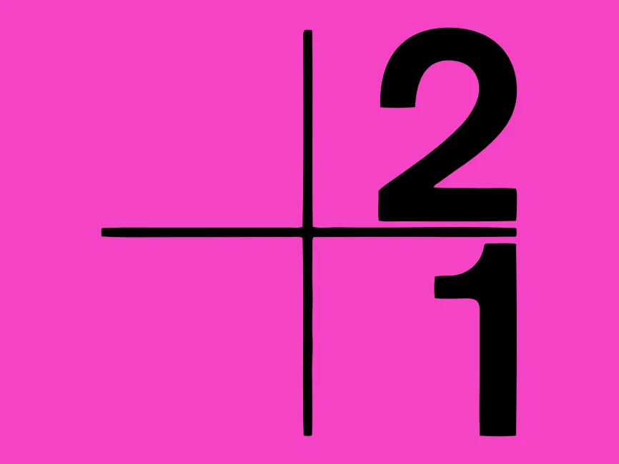 2+1 Letter Logo