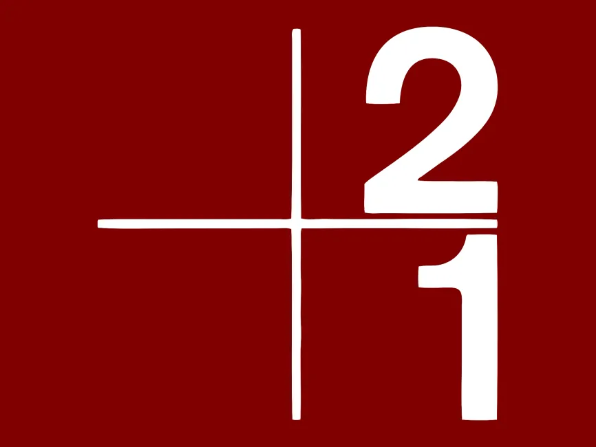 2+1 Letter Logo