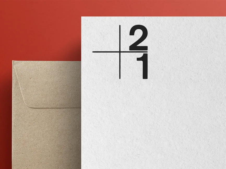 2+1 Letter Logo