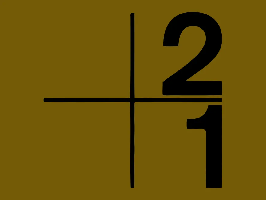 2+1 Letter Logo