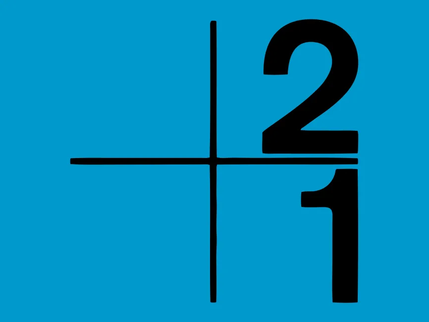 2+1 Letter Logo