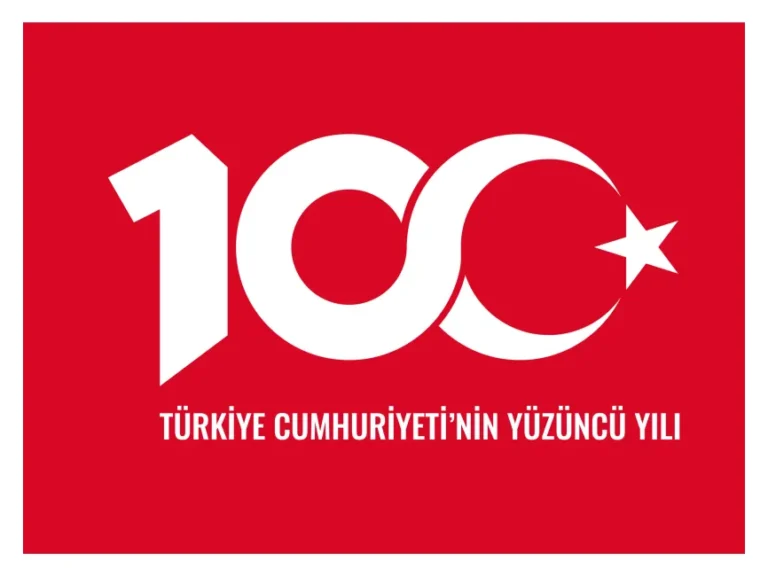 29 Ekim 2023 100.Yıl Kırmızı Logo