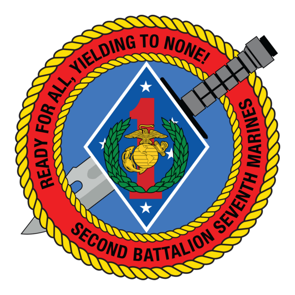 2nd Battalion 7th Marine Regiment USMC logo