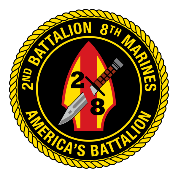 2nd Battalion 8th Marine Regiment USMC logo