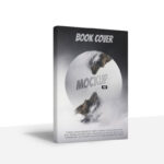 3/4 View of a Standing Book Cover Mockup