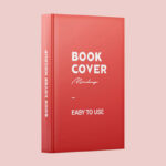 3/4 View Stand-up Book Mockup in Plain Setting