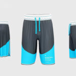 3 Basketball Shorts Mockups in Various Views