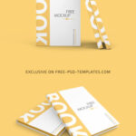 3 Book Cover Mockups in Different Positions