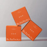 3 Boxes Mockup in Front View