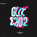 3 Chaos Glitch Text Effect Template