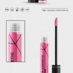 3 Cosmetic Mockups Featuring Mascara Wand, Bottle, and Packaging Box mockup preview