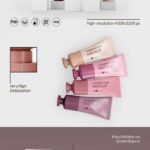 3 Cosmetic Tubes Mockups in Different Shots mockup preview