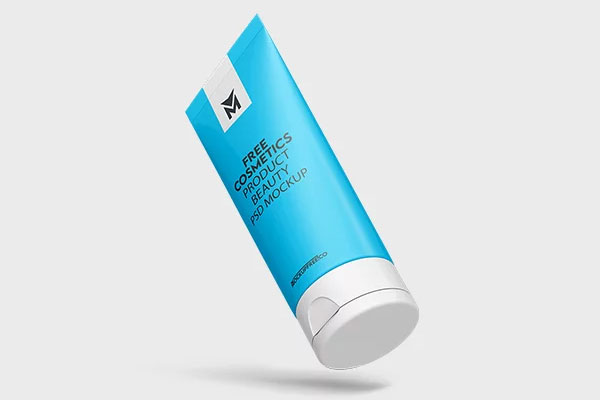 3 Cosmetics Product Beauty Tube Mockup