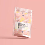 3 Different Shots of Stand Up Pouch Mockup mockup preview