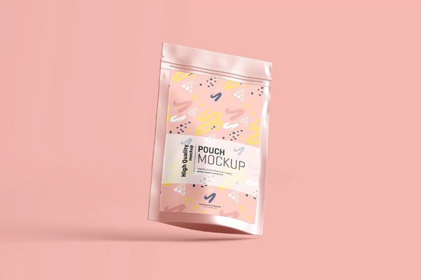 3 Different Shots of Stand Up Pouch Mockup