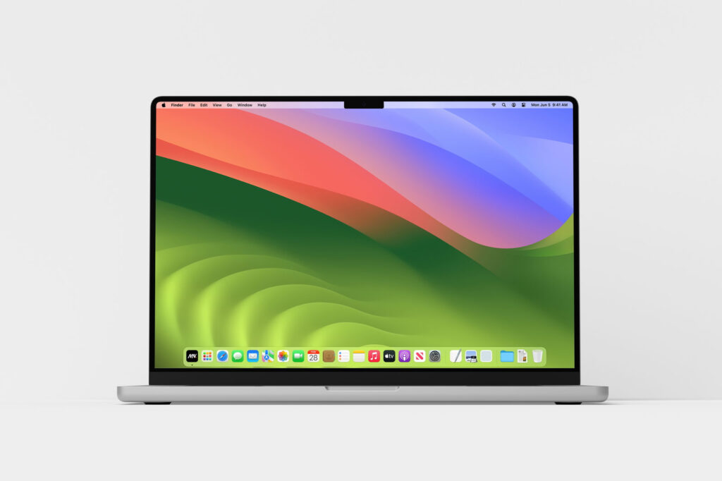 3 Different Showcases of MacBook Pro Mockup