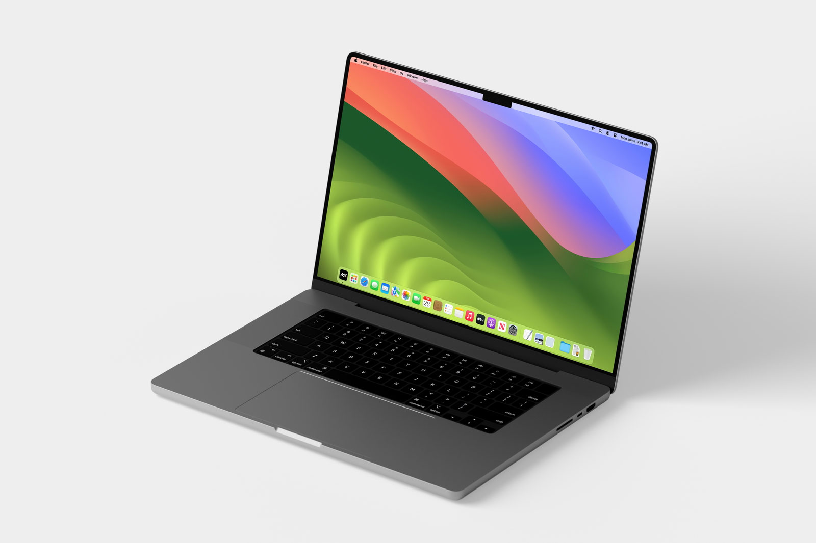Free 3 Different Showcases of MacBook Pro Mockup PSD Template