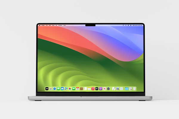 3 Different Showcases of MacBook Pro Mockup