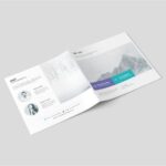 3 Different Visions of Square Brochure Mockup