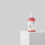 3 Distinct Shots of Dropper Bottle Mockup
