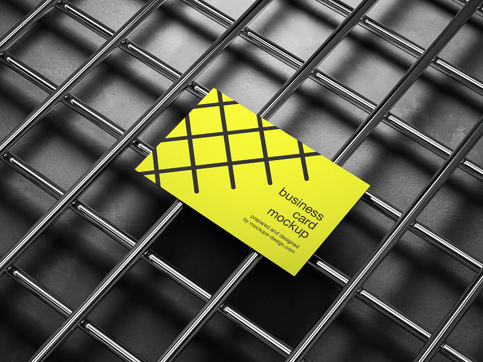 3 Distinct Shots of Industrial Business Card Mockups FREE PSD