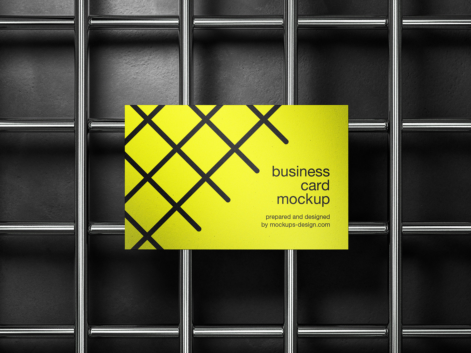 3 Distinct Shots of Industrial Business Card Mockups FREE PSD