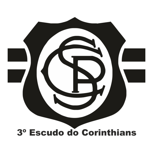 3º Escudo do Corinthians logo