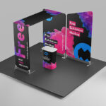 3 Exhibition Mockup in Varied Visions