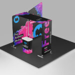 3 Exhibition Mockup in Varied Visions