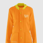 3 Floating Rain Jacket Mockups in Different Views