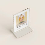 3 Flyer Stand Mockups in Different Angles