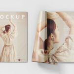 3 Magazine Mockups in Various Shots