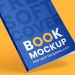 3 Mockups of Book Cover Design from Different Angles