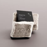 3 Mockups of Business Cards on Stone