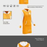 3 Mockups of Comfy Women’s Sneaker Dress