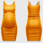 3 Mockups of Maternity Dress with Sleek Shape