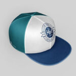 3 Mockups of Snapback Caps in Different Angles and Positions