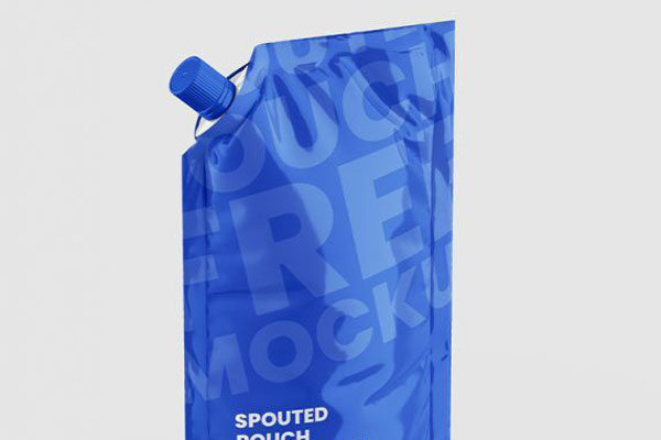 3 Mockups of Spouted Pouch Packaging