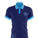 3 Polo Shirt Mockups in Front, Back, and 3/4 Views