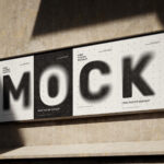 4 Posters Mockup with Metal Frame in Different Sights