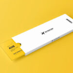 3 Event Ticket Mockups with Packaging