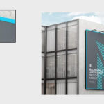3 Shots of Building Wall Advertisement Billboard Mockup