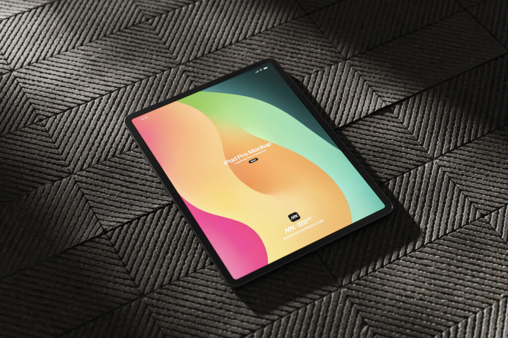 3 Shots of iPad Pro Mockup