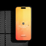3 Shots of iPhone 15 Pro Max Mockup